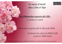 Le mois d'Avril chez Côte & Spa